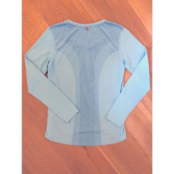 Nike Dri-Fit Blue Long Sleeve Athletic Top, Women’s S - Picture 2 of 4